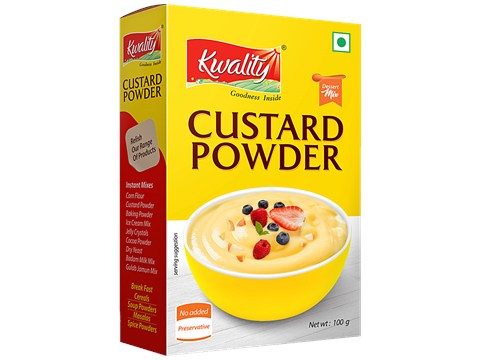 Kwality Custard Powder - Vanilla, 100 g
