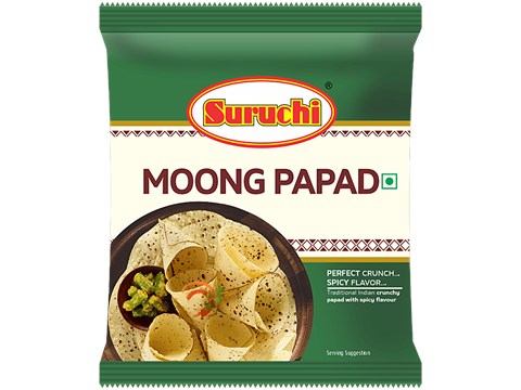 Suruchi Papad - Moong, Premium, 200 g