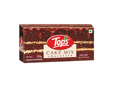 Tops Cake Mix - Chocolate, Vegetarian, 225 g