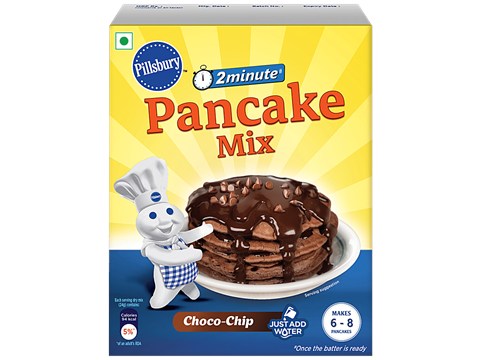Pillsbury Pancake Mix - Choco Chips, 165 g