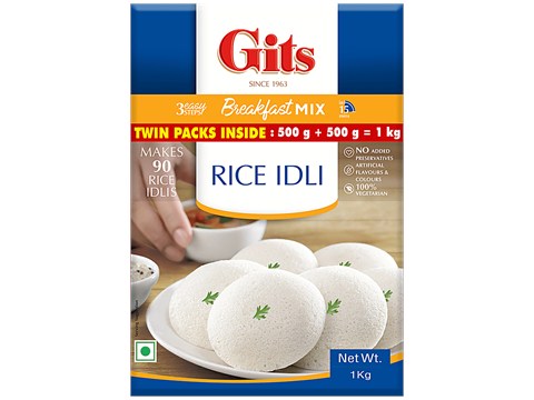 Gits Rice Idli Breakfast Mix, 1 kg