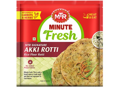 MTR Signature Minute Fresh Akki Rotti - Heat & Eat, 420 g