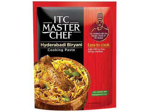 ITC Master Chef Hyderabadi Biryani Cooking Paste - Ready To Cook, 80 g