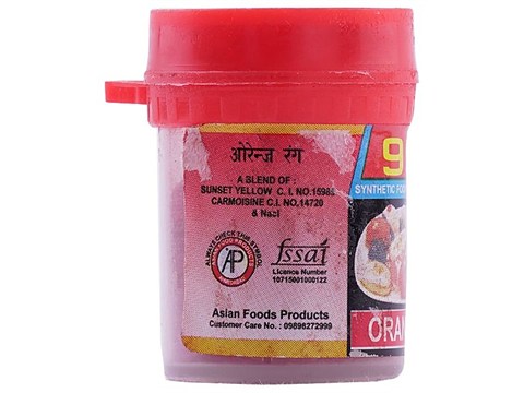 999 Food Colour - Orange Red, 10 g