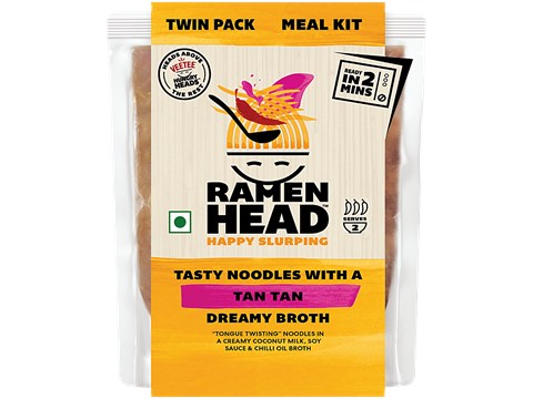 Ramenhead Noodles With A Tan Tan Dreamy Broth - Twin Pack Meal Kit, 450 g
