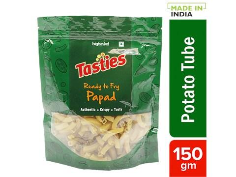 Tasties Papad & Fryum - Potato Tube, 150 g