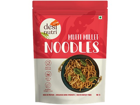 Desi Nutri Multi Millet Noodles, 180 g