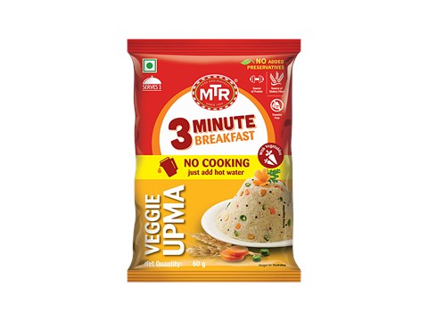 MTR Veggie Upma, 60 g