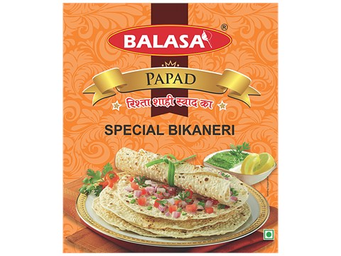 Balasa Papad -  Special Bikaneri, 400 g