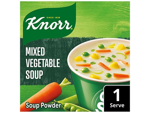 Knorr Mixed Vegetable Cup A Soup Powder, 9.5 g