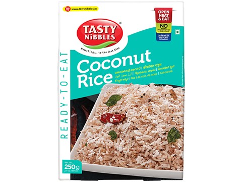 Tasty Nibbles Coconut Rice - Ready To Eat, 250 g