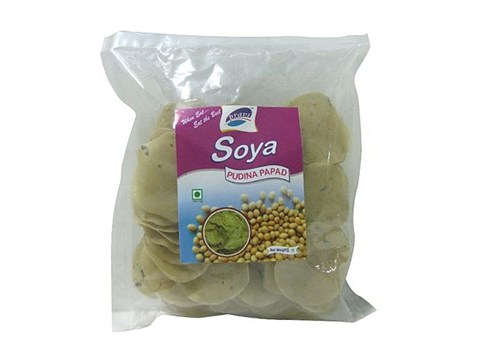 Pravs Soya Papad - Pudina, 150 g