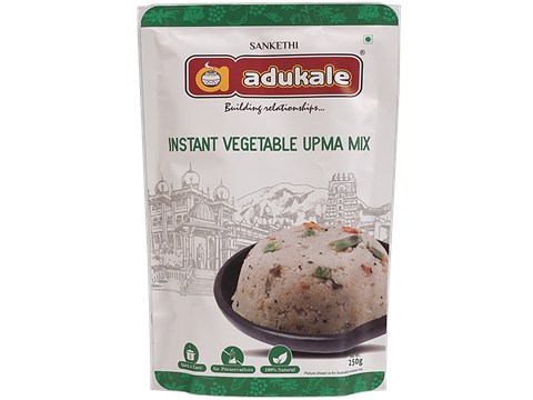 Adukale Instant Vegetable Upma Mix, 250 g