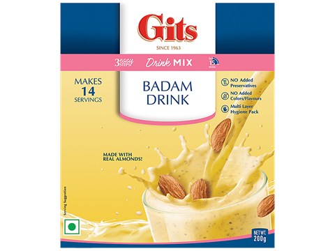 Gits Ready Badam Drink Mix, 200 g