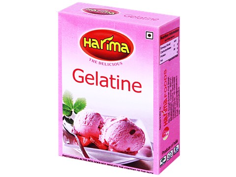 HARIMA  Gelatine Powder - Granulated, Food Grade For Ice Creams, 50 g