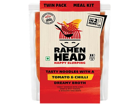 Ramenhead Noodles With Tomato & Chilli Dreamy Broth - Twin Pack Meal Kit, 450 g