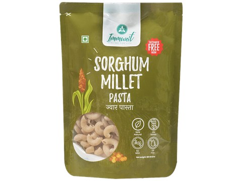 Immunit Sorghum Millet/Jowar Pasta, 180 g