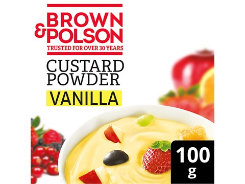 Brown & Polson Custard Powder - Vanilla flavour, 100 g