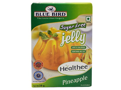 Blue Bird Sugar-Free Jelly - Pineapple, 10 g