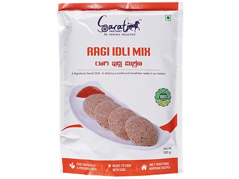 Sarati Instant Ragi Idli mix, 500 g