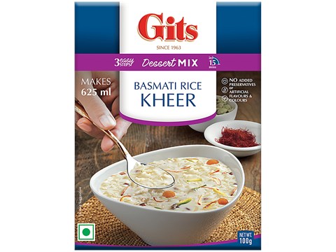 Gits Dessert Mix - Basmati Rice Kheer, 100 g