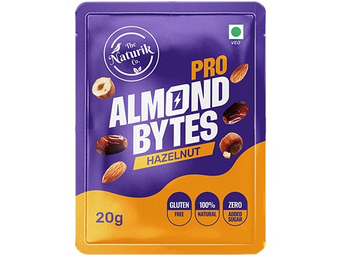The Naturik Co. Protein Almond Bytes - Hazelnut, 200 g