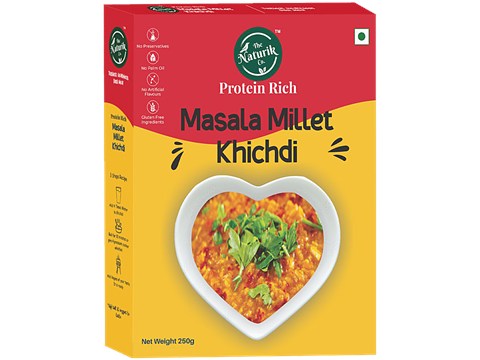 The Naturik Co. Masala Millets Khichdi - Protein Rich, 250 g