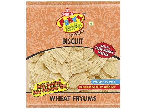 Ganesh Papad Fancy Bites Fryums - Biscuits, 150 g