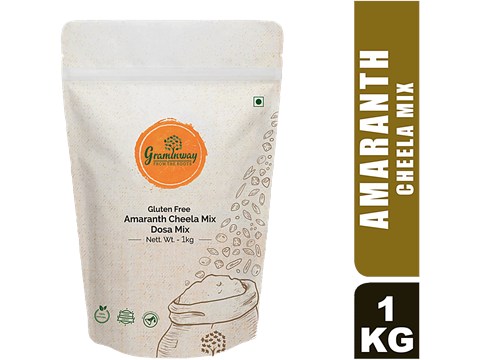 Graminway Amaranth Cheela Mix / Dosa Mix - Gluten Free, Blended Flour Mix, 1 kg