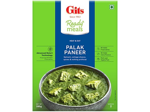 Gits Ready To Eat - Palak Paneer, 285 g