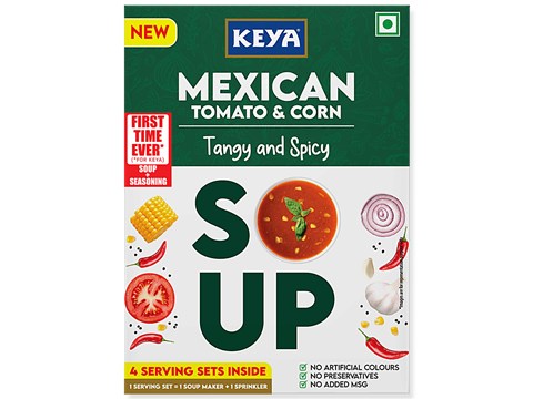 Keya Mexican Soup - Tomato & Corn, 52 g