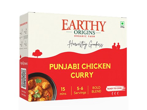 Earthy Origins Punjabi Chicken Curry Masala Paste - Ready To Cook, 200 g