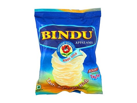 Bindu Appalam - Gold, 100 g