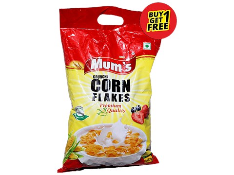 Mum's Corn Flakes Crunchy - Premium Quality, 500 g