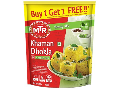 MTR Breakfast Mix - Khaman Dhokla, 160 g