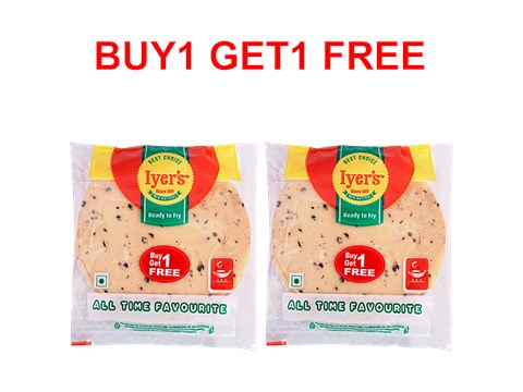 Iyers  Papad - Punjabi Masala, 180 g
