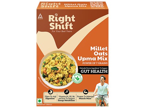 Right Shift Millet Oats Upma Mix, 240 g