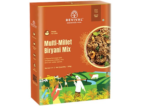 Revival Multi-Millet Biryani Mix, 200 g