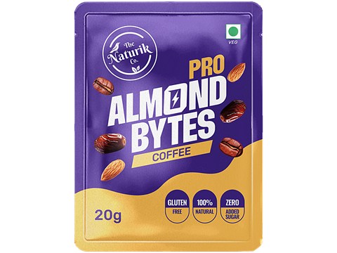 The Naturik Co. Protein Almond Bytes - Coffee, 200 g