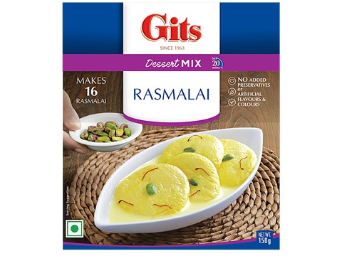 Gits Dessert Mix - Rasmalai, 150 g