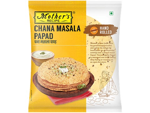 Mother's Recipe Chana Masala Papad, 180 g