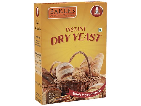 BAKERS Dried Yeast, 25 g