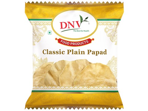 DNV Classic Plain Papad, 180 g