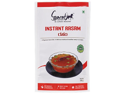 Sarati Instant Instant Rasam Mix - Adds Flavour & Taste, 100 g