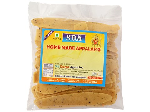 SDA  Punjabi Masala Papad, 150 g