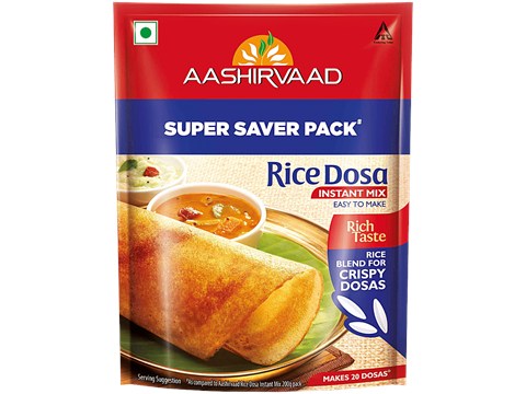 Aashirvaad Rice Dosa Instant Mix, 500 g