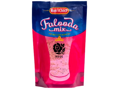 MOM'S CHOICE Rose Falooda Mix - Easy To Make Dessert, 200 g