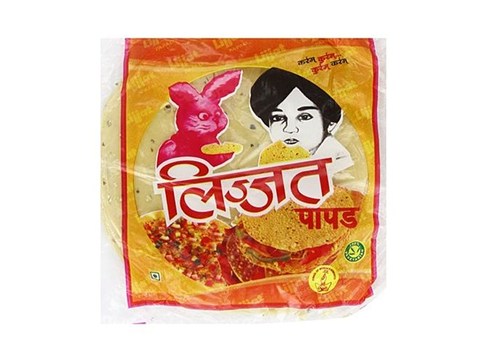 Lijjat Moong Papad, 250 g