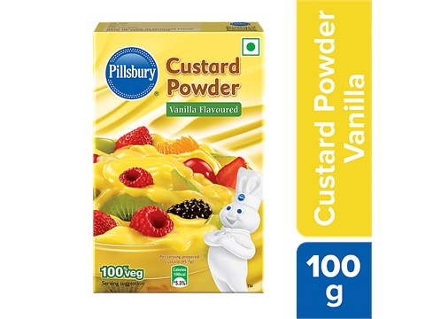 Pillsbury Custard Powder - Vanilla Flavoured, 100 g