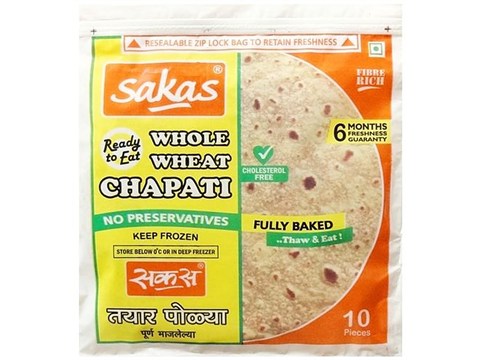 Sakas Frozen Chapati, 330 g